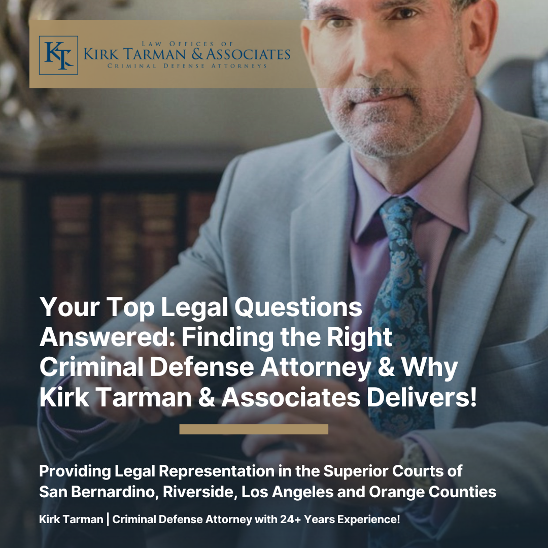 Rancho Cucamonga Criminal Defense Attorney