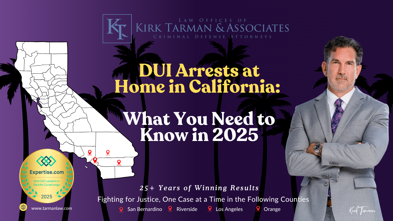 Police knocking on an person's front door