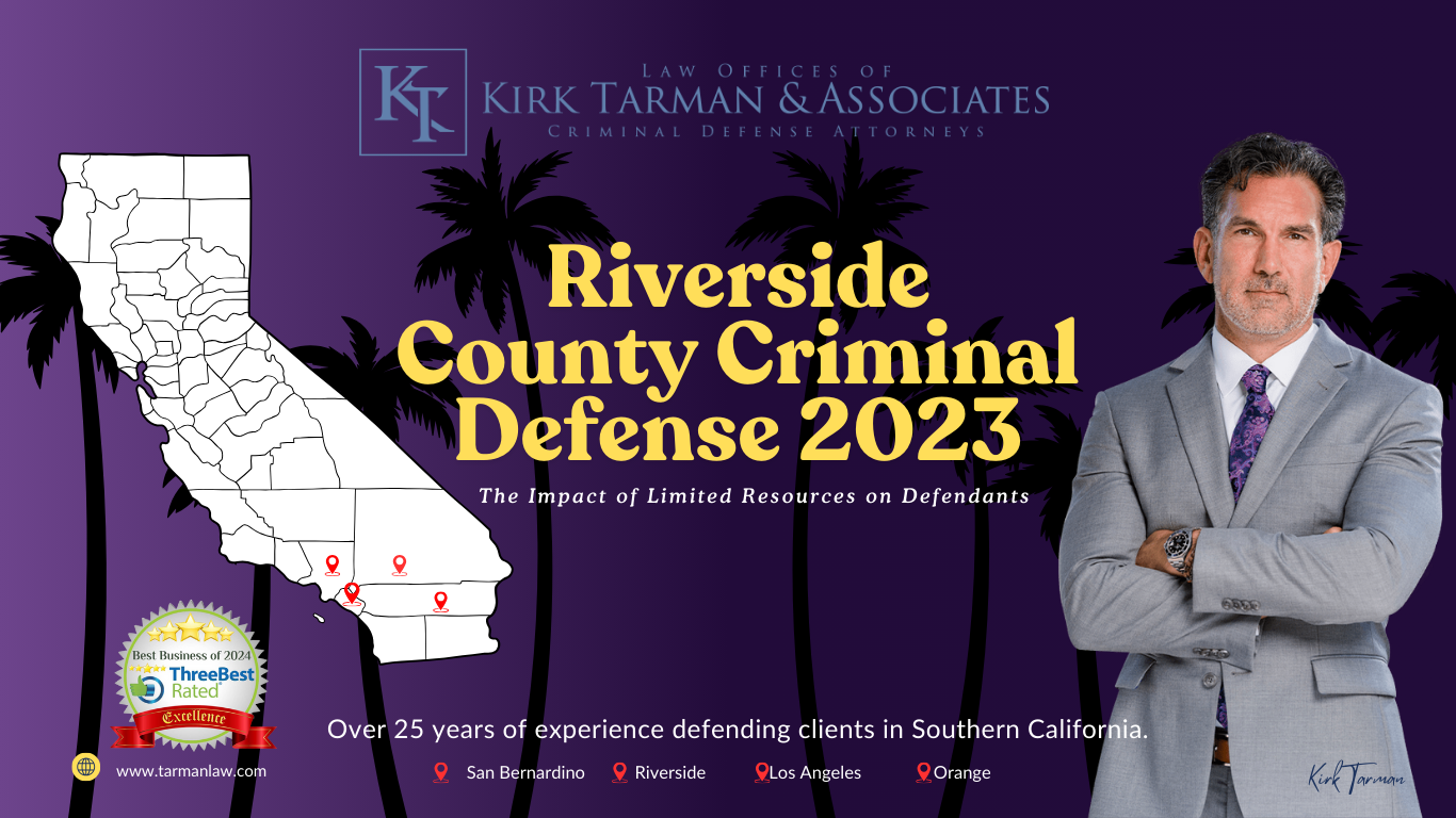 Riverside County 2023: Addressing Resource Disparities in Criminal Defense